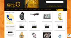 Desktop Screenshot of marcandoeltiempo.com